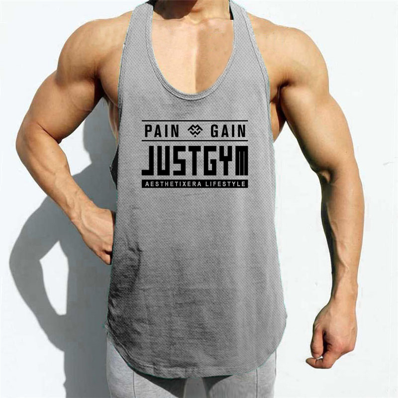 Running Gear Tank - เสื้อกั๊กวิ่งผู้ชายผ้าตาข่ายโพลีเอสเตอร์ เสื้อกล้ามออกกำลังกาย เสื้อแขนกุดสำหรับนักกีฬา ระบายอากาศได้ดี เหมาะสำหรับการฝึกซ้อมฟิตเนสในฤดูร้อน