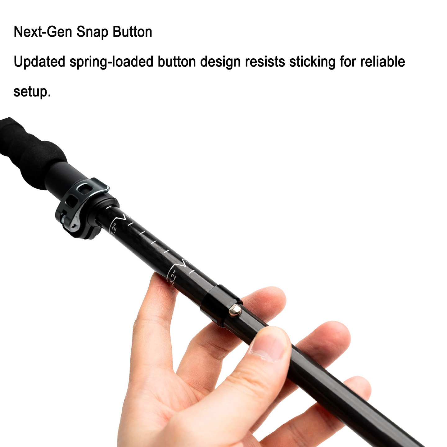 ไม้เท้าคาร์บอนน้ำหนักเบาพิเศษแ - Trekking Pole Carbon บทวิจารณ์และราคา