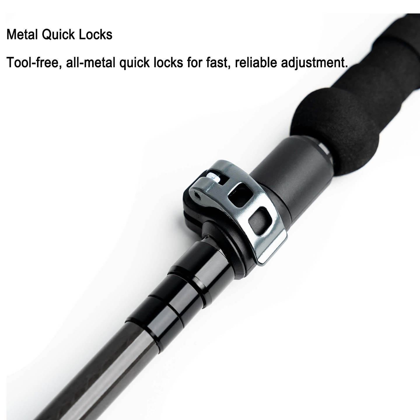 ไม้เท้าคาร์บอนน้ำหนักเบาพิเศษแ - Trekking Pole Carbon บทวิจารณ์และราคา