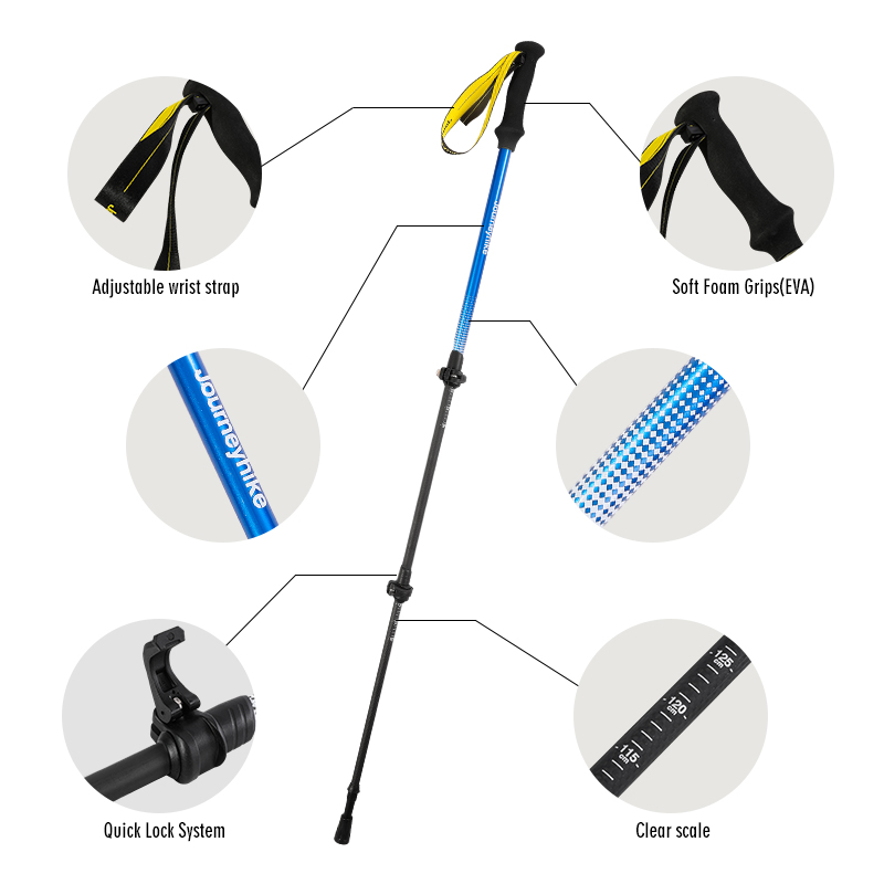 ไม้เท้าเดินป่าคาร์บอนไฟเบอร์ 3 - Trekking Pole Carbon บทวิจารณ์และราคา