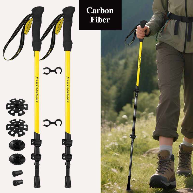 ไม้เท้าเดินป่าคาร์บอนไฟเบอร์ 3 - Trekking Pole Carbon บทวิจารณ์และราคา