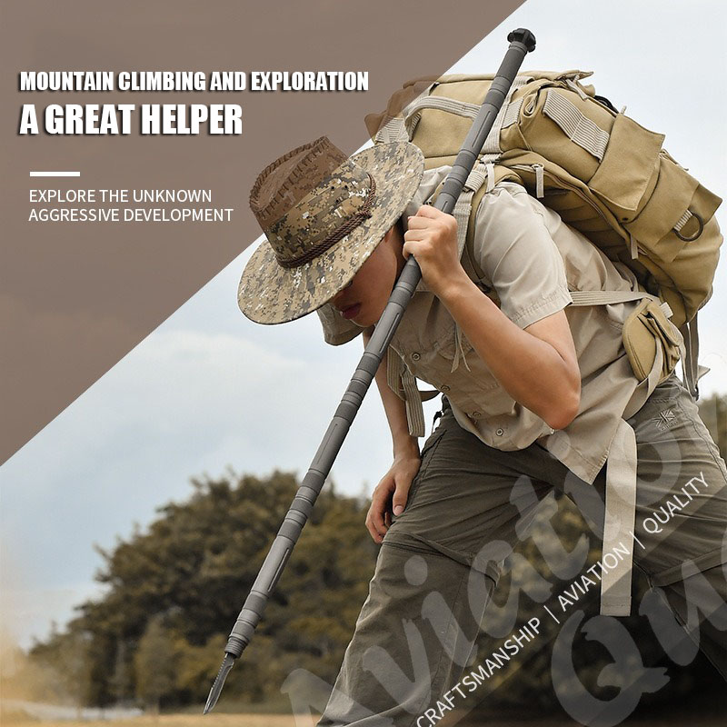 ไม้เท้าเดินป่าแบบพับได้ CEOI G - Trekking Pole Carbon บทวิจารณ์และราคา